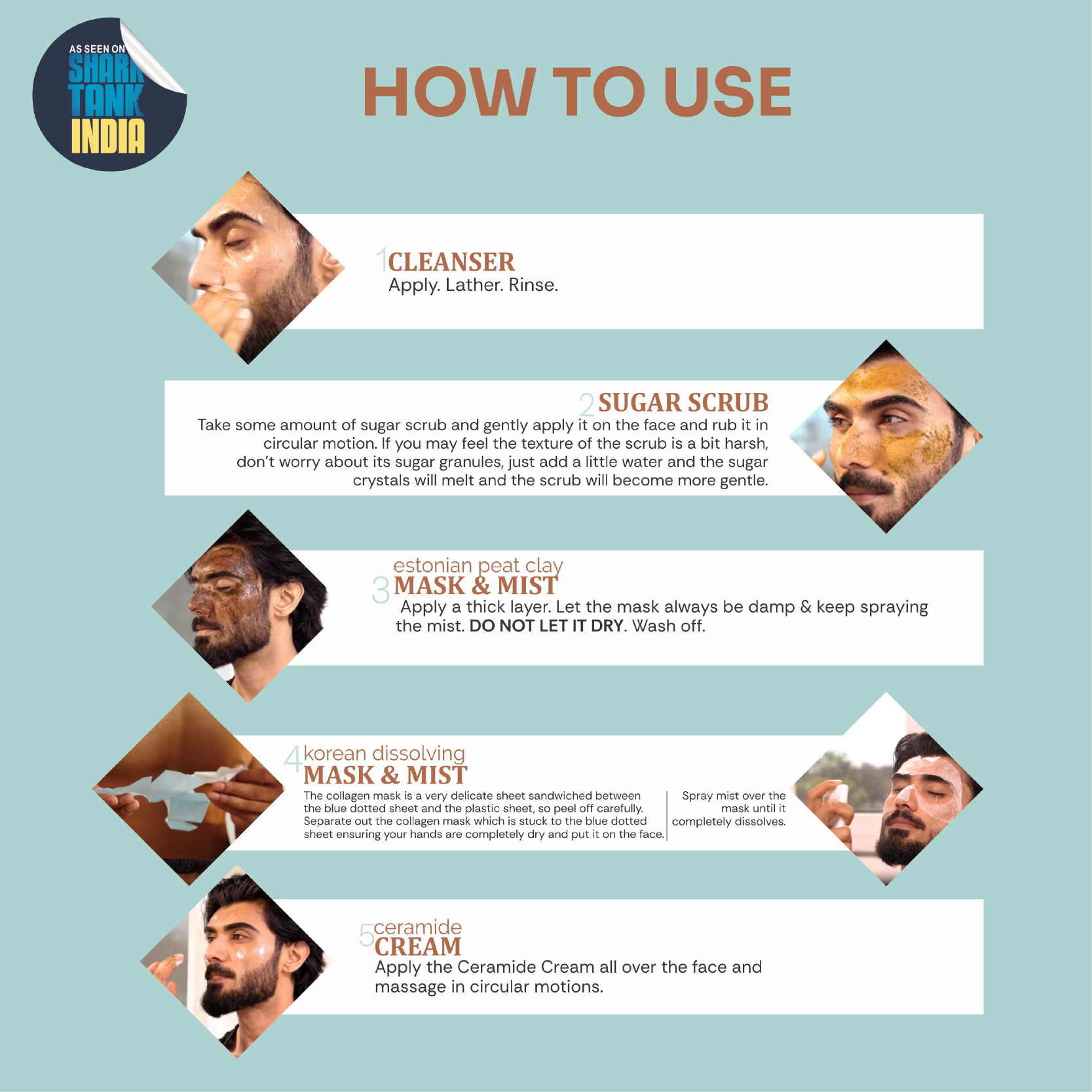 BRIGHTENING DIY Home Facial (Coffee)