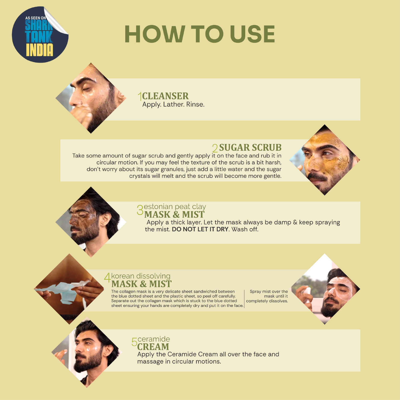 MOISTURIZING DIY Home Facial (Olive)