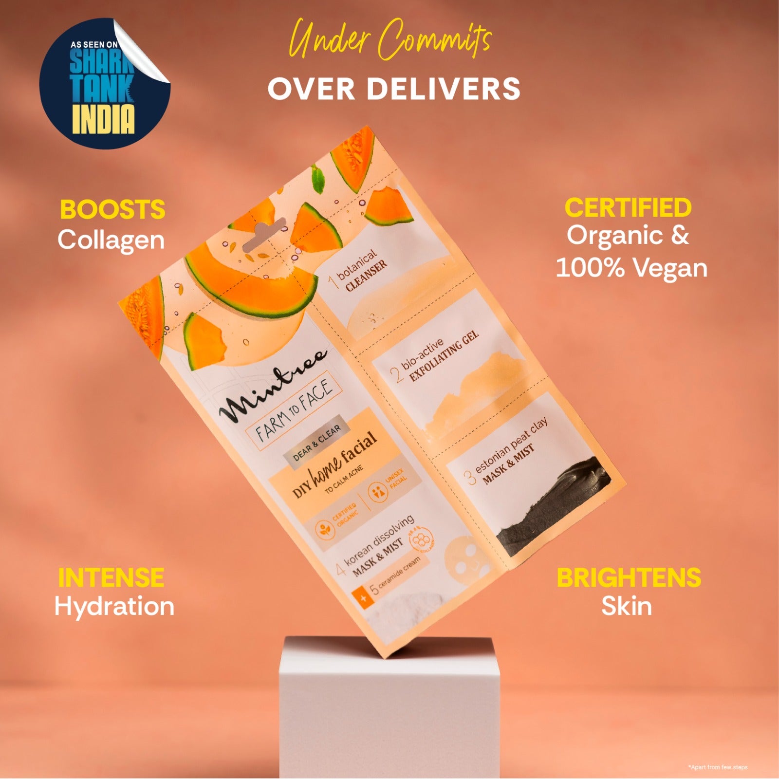 CALMING DIY Home Facial (Muskmelon)