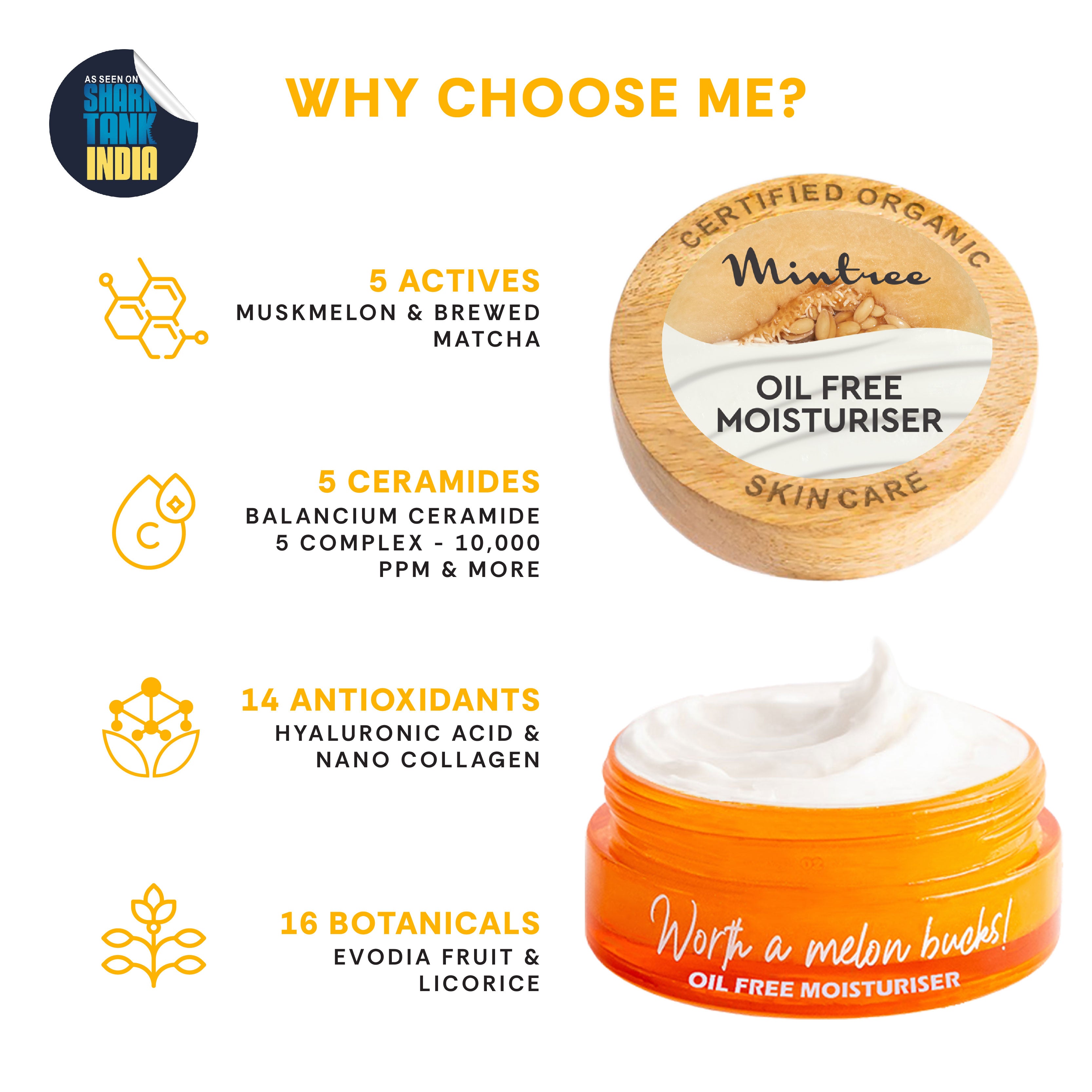 BRIGHTENING Melon Oil-Free Face Moisturizer 60 gm
