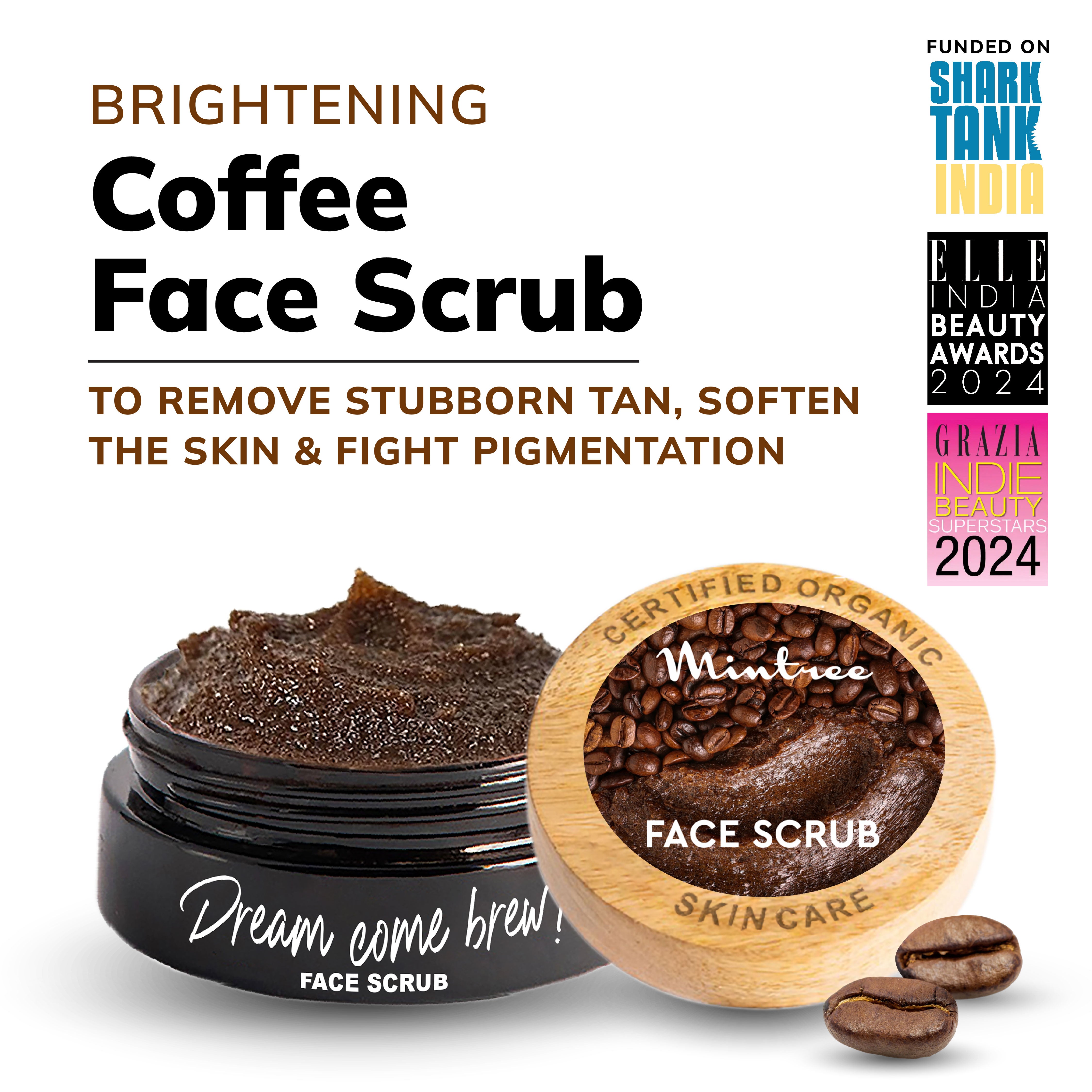 BRIGHTENING Coffee Face Scrub 60 gm