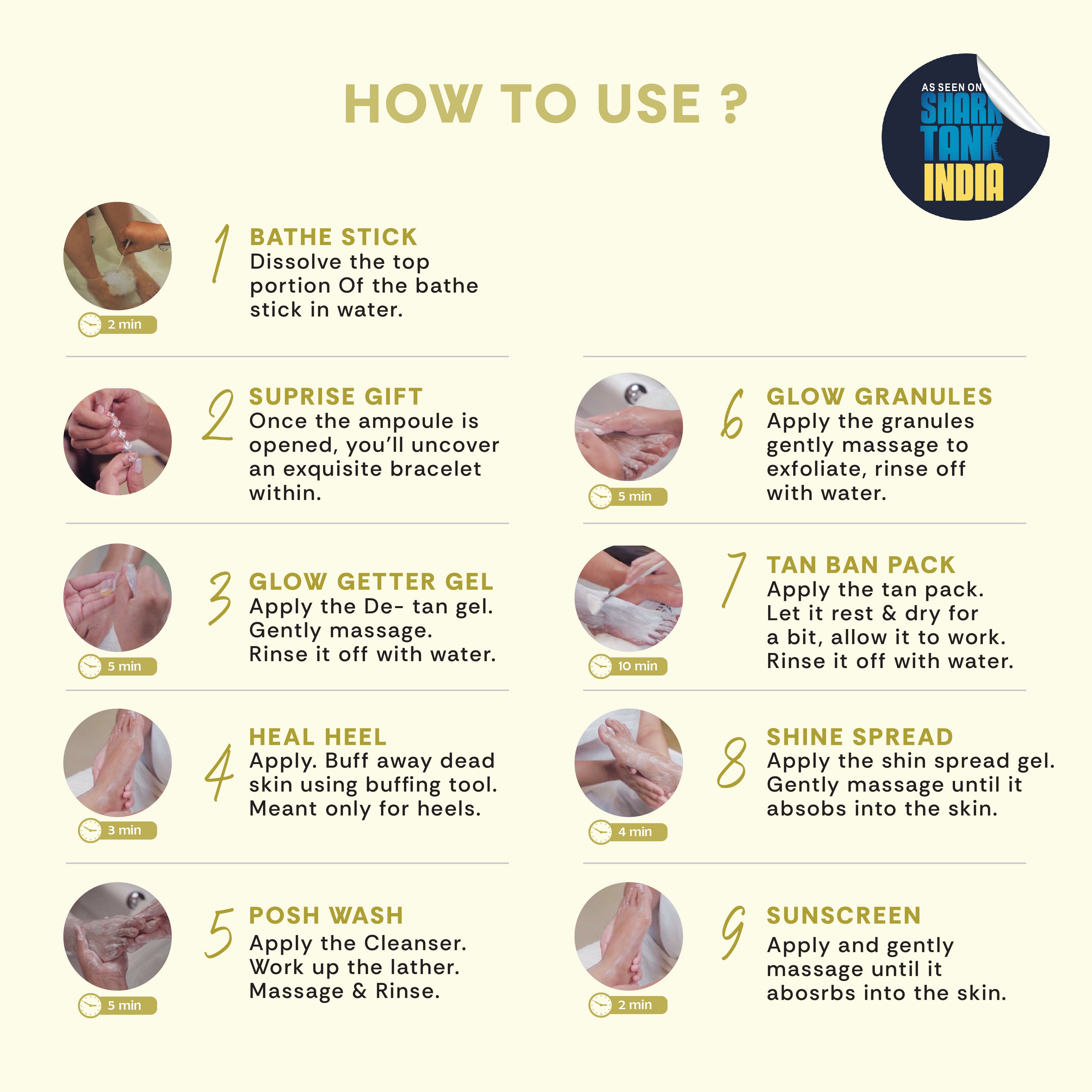 MANI-PEDI KIT TAN-GO ZEST