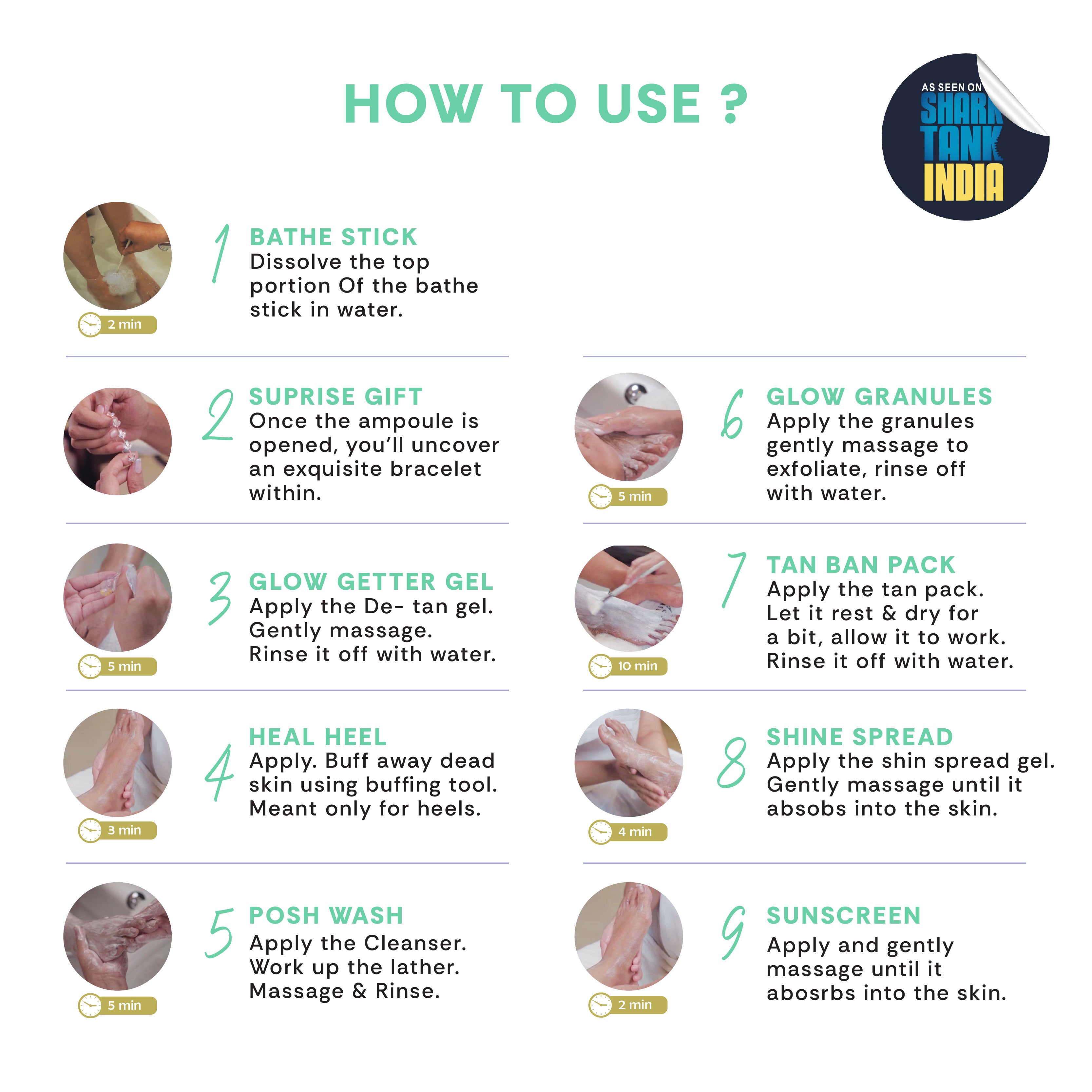 MANI-PEDI KIT <br> TAN-GO EARTH