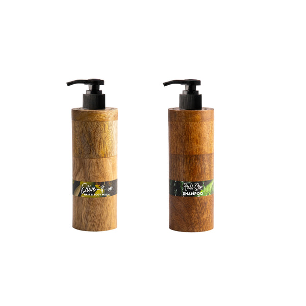 Olive-it-up hair and body wash and Fall stop Shampoo