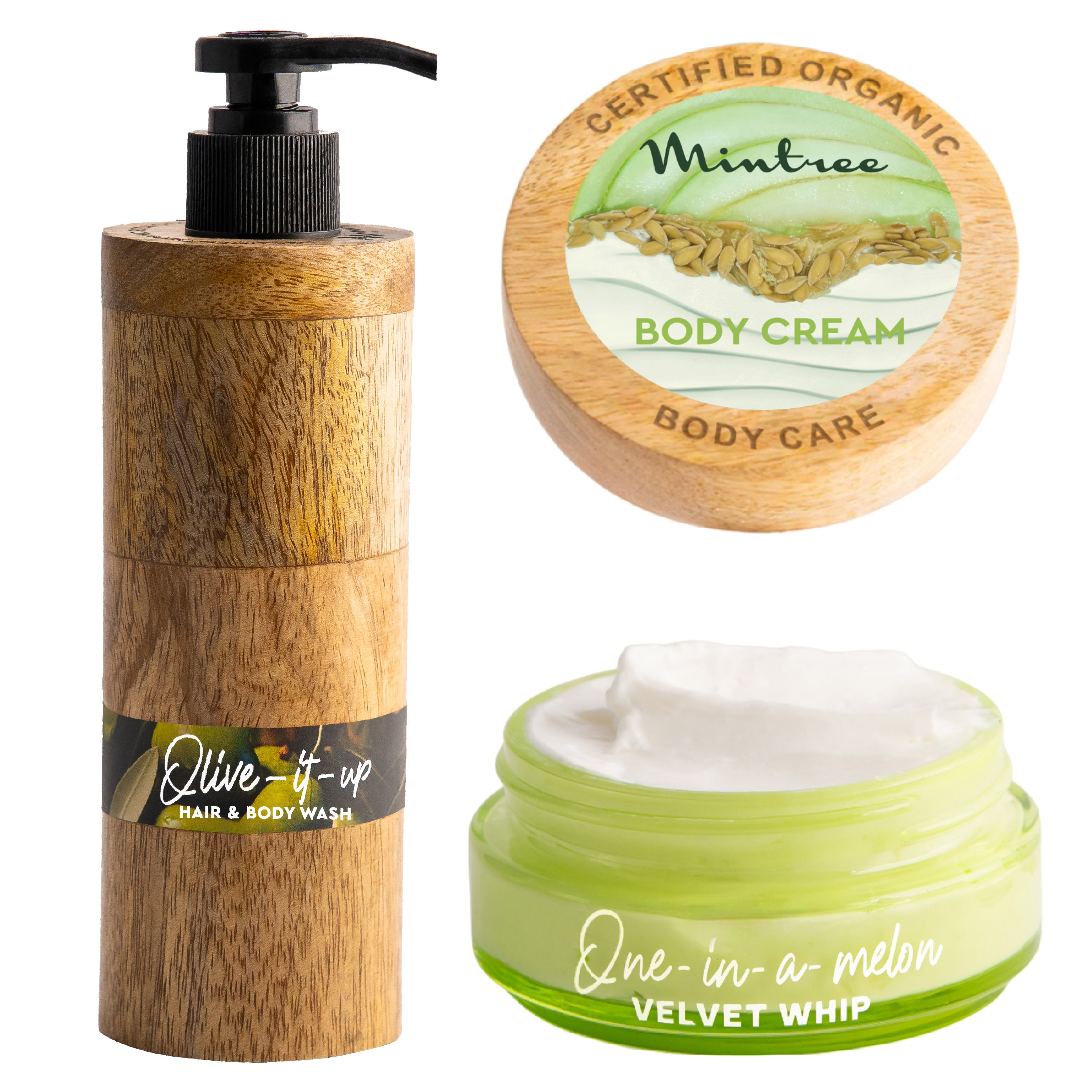 Olive Body Wash & Melon Body Butter