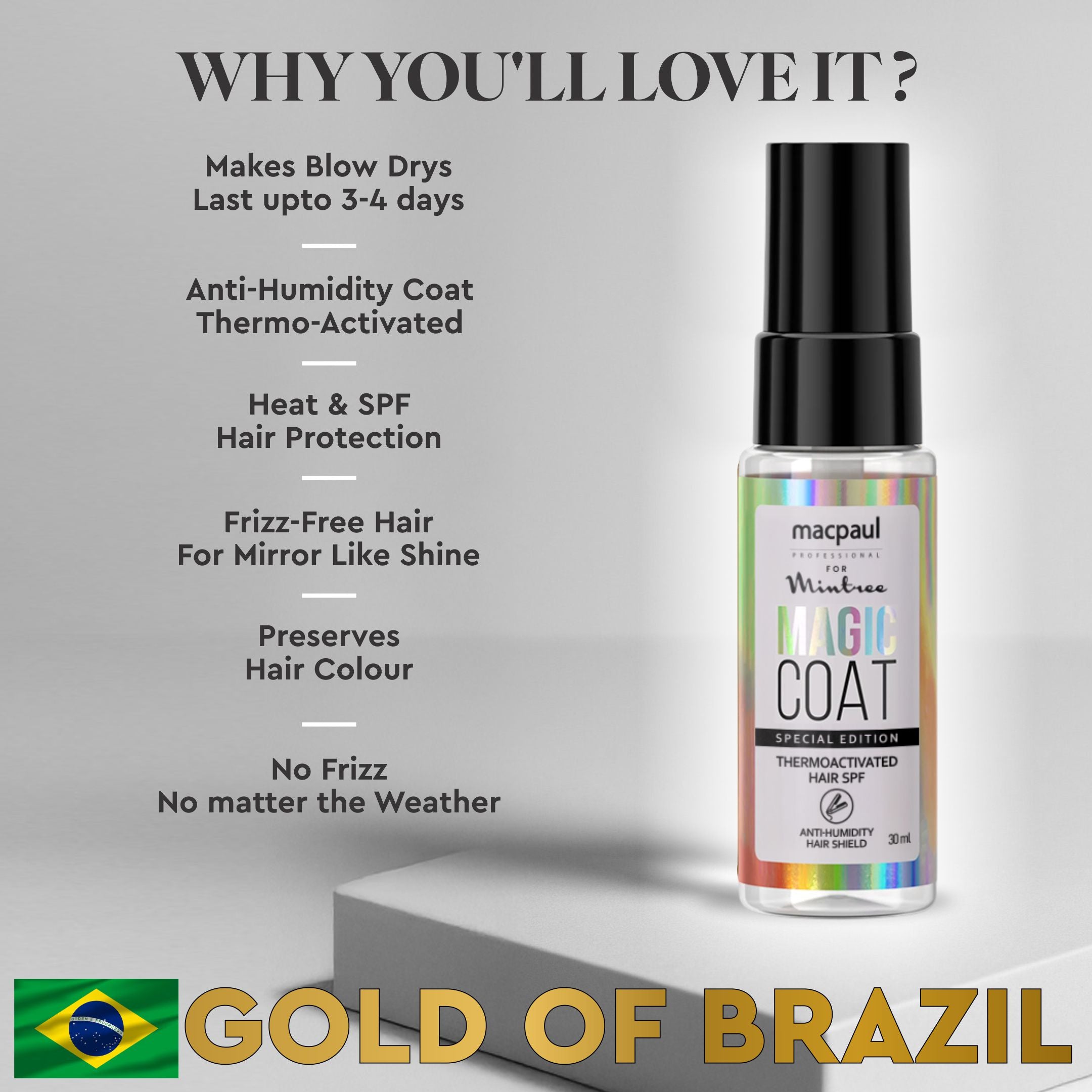 Mintree Macpaul Magic Coat Anti-Humidity Hair Spray