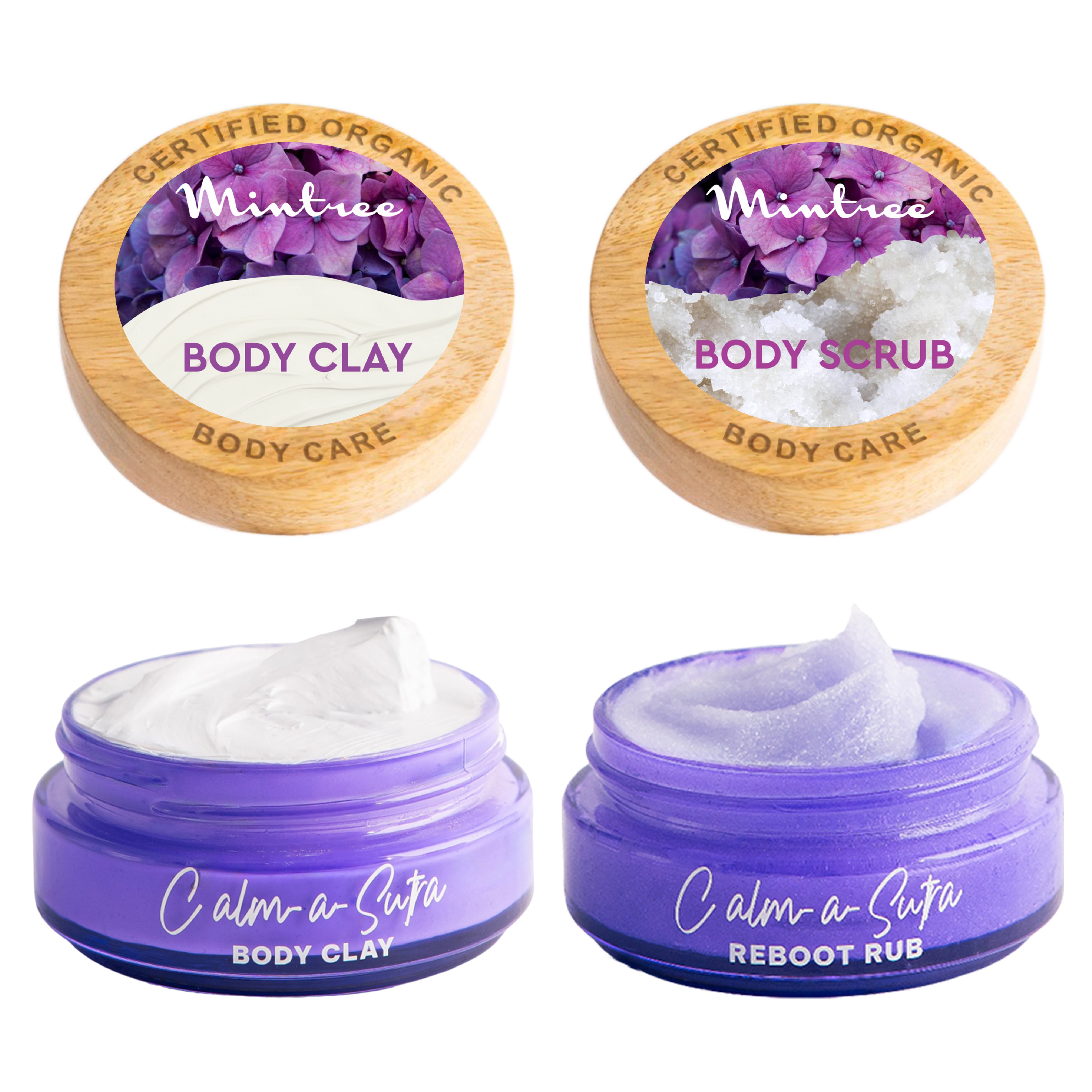 Floral Body Mask & Body Scrub