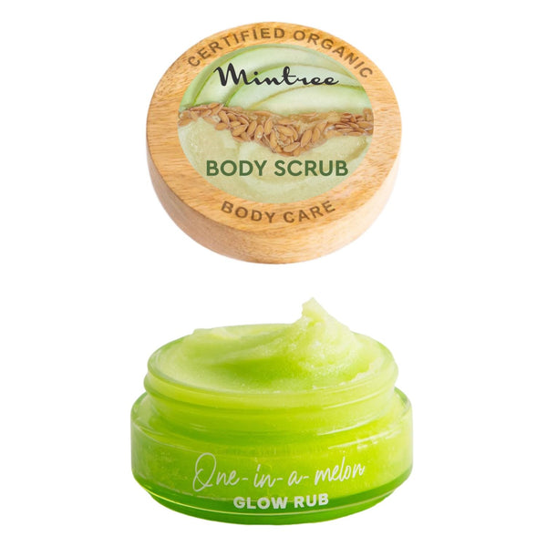 BRIGHTENING <br> Melon Body Scrub<br>150 gm