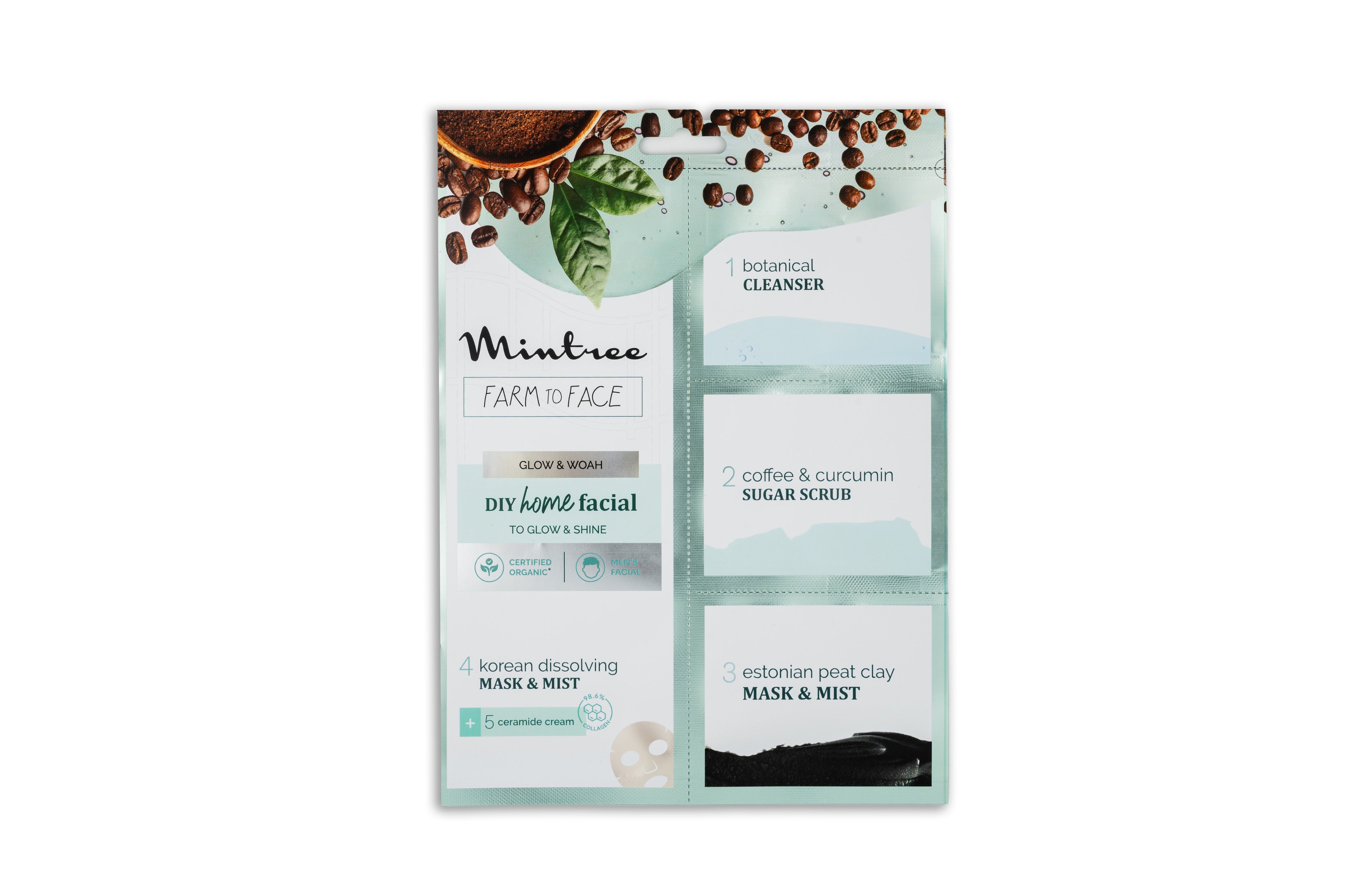 BRIGHTENING DIY Home Facial (Coffee)